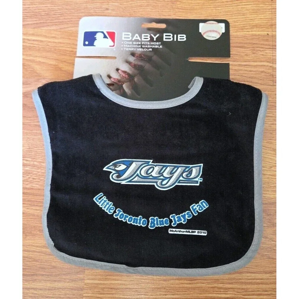 MLB Toronto Blue Jays All-Pro Baby Bib NEW Baby Infant Newborn Machine Washable